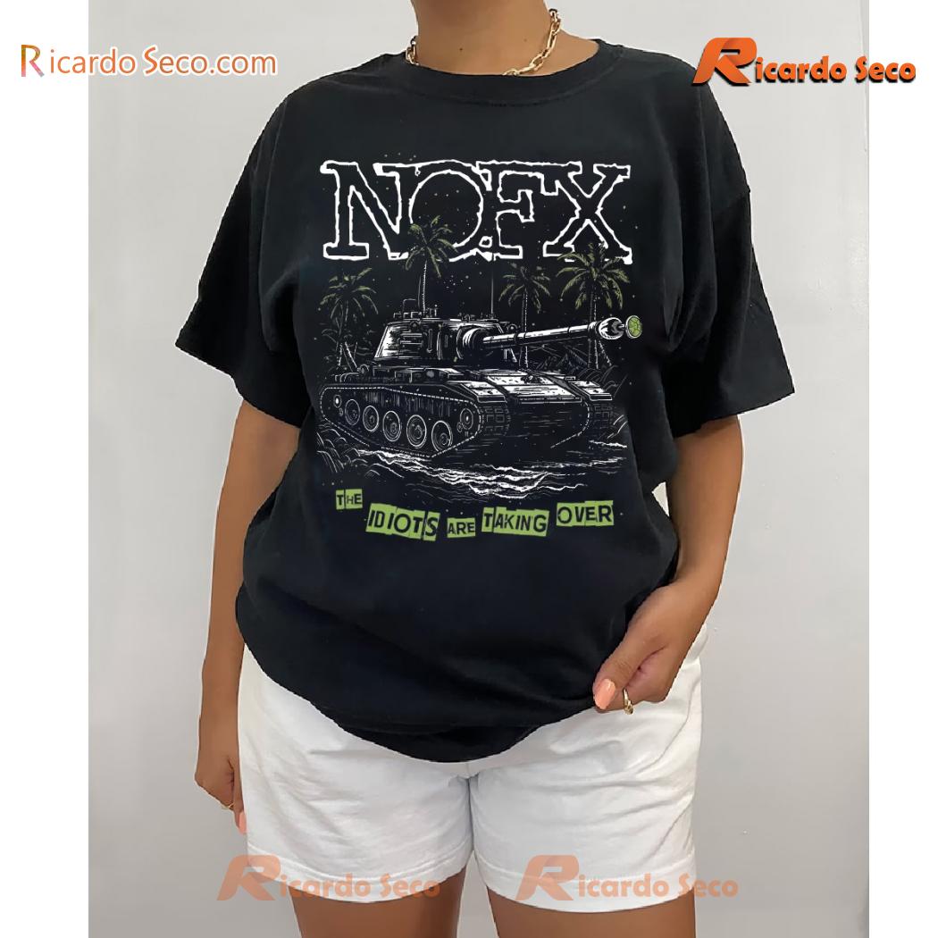 Nofx The Idiots Are Taking Over Graphic Unisex Sweatshirt 0EMdhFu