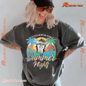 Olivia Newton-john Summer Nights Graphic Unisex T-shirt, Hoodie, Long Sleeve, Sweater b