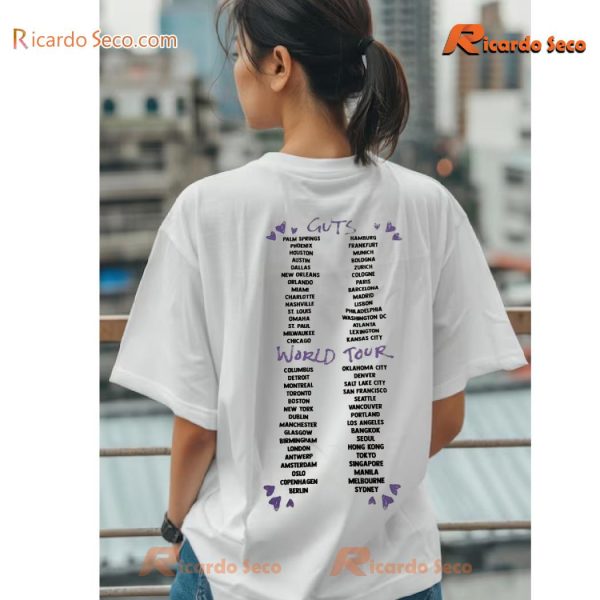 Olivia Rodrigo Guts World Tour Get Him Back Graphic Classic Men Shirt x