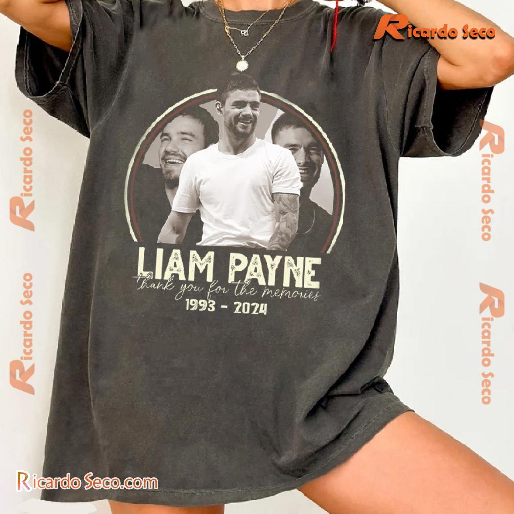 One Direction Liam Payne Thank You For The Memories 1993-2024 Graphic Classic Men Shirt One Direction Liam Payne Thank You For The Memories 1993-2024 Graphic Classic Men Shirt pPQC2kj