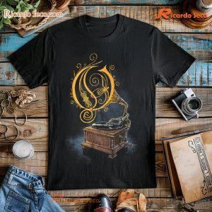 Opeth Gramophone Graphic Two Sides Classic Men Shirt-b P7enGI0