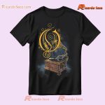 Opeth Gramophone Graphic Two Sides Classic Men Shirt gyJ6CES