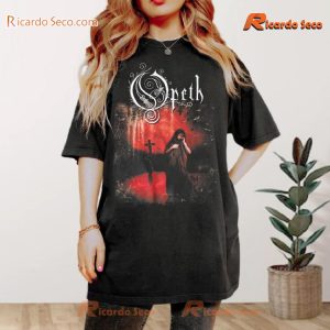 Opeth Still Life Black/red Splatter 25th Anniversary 2xlp Graphic Classic Men Shirt b