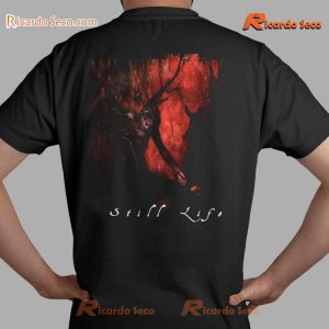 Opeth Still Life Black/red Splatter 25th Anniversary 2xlp Graphic Classic Men Shirt c