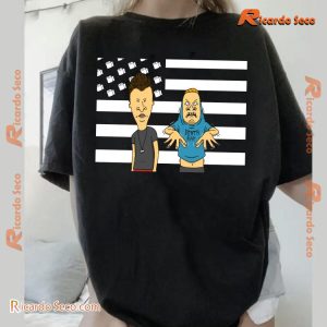 Outkast "André 3000" Benjamin & Antwan "Big Boi" Patton Stankonia Album Beavis And Butt-head Classic Men Shirt