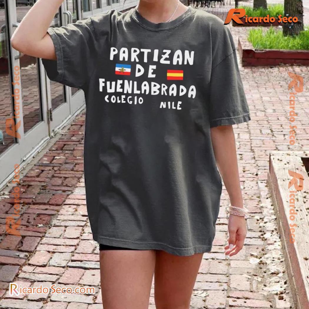 Partizan De Fuenlabrada Majica Colegio Nile Unisex Tee, Classic Men Shirt a Partizan De Fuenlabrada Majica Colegio Nile Unisex Tee, Classic Men Shirt a