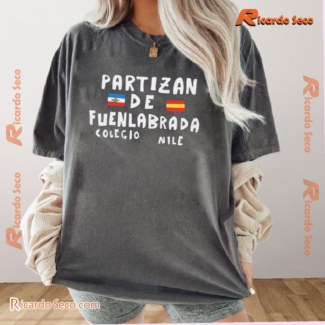 Partizan De Fuenlabrada Majica Colegio Nile Unisex Tee, Classic Men Shirt b Partizan De Fuenlabrada Majica Colegio Nile Unisex Tee, Classic Men Shirt b