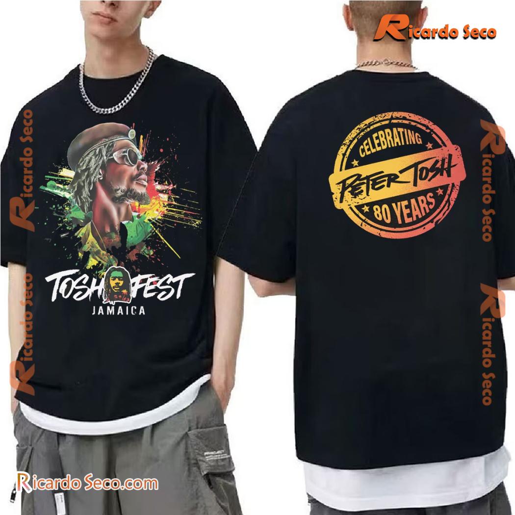 Peter Tosh Jamaica Celebrating 80 Years Graphic Unisex T-shirt, Classic Men Shirt Peter Tosh Jamaica Celebrating 80 Years Graphic Unisex T-shirt, Classic Men Shirt