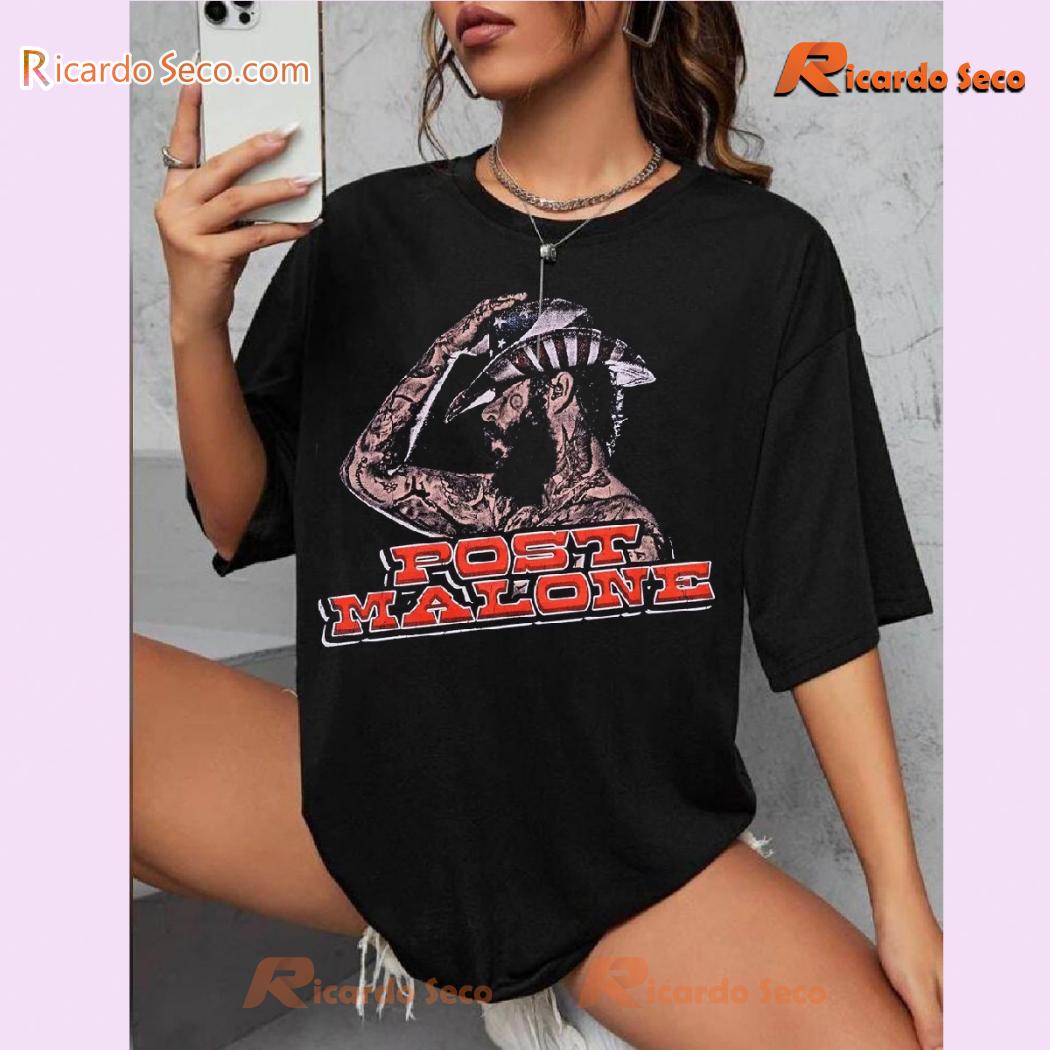 Post Malone Cowboy Hat Portrait Graphic Classic Men Shirt-b Post Malone Cowboy Hat Portrait Graphic Classic Men Shirt-b y9KDd0T