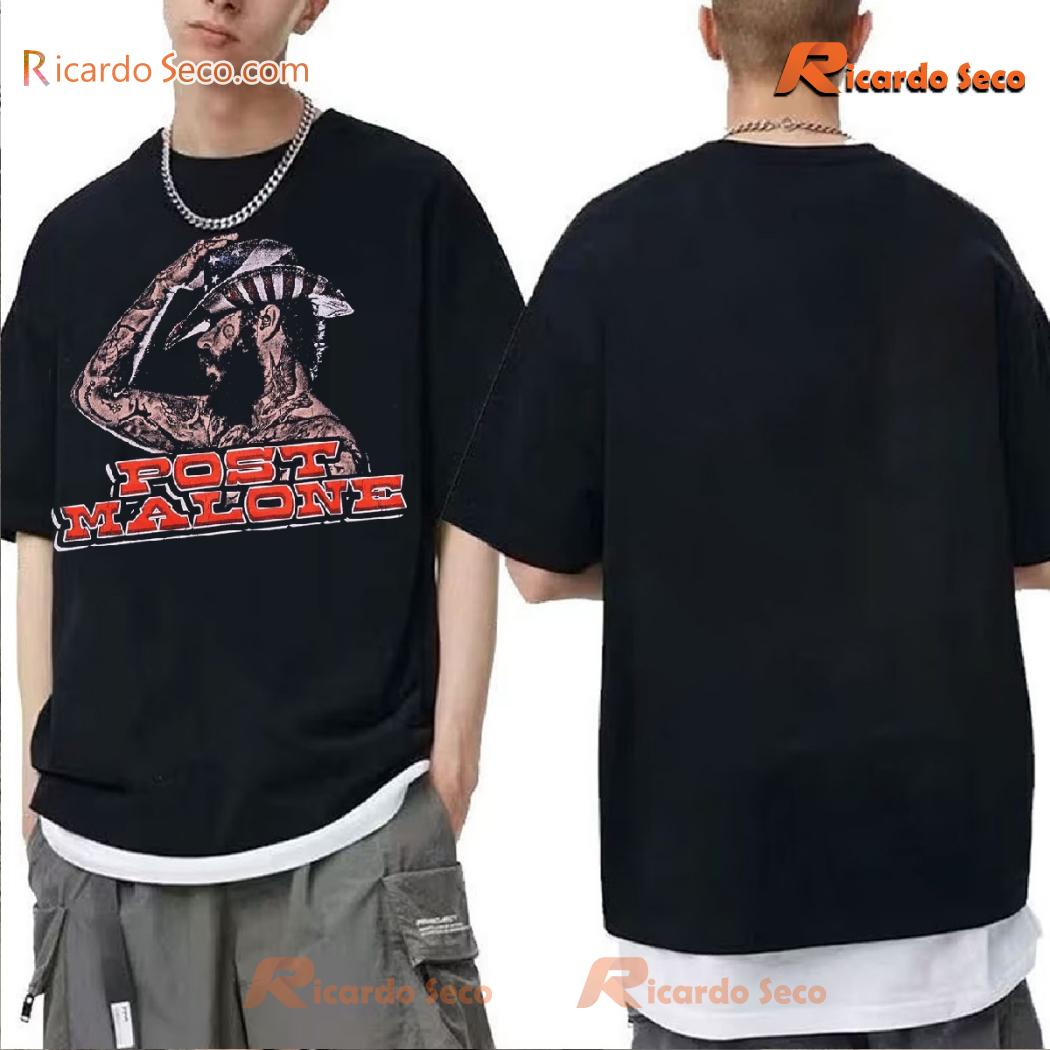 Post Malone Cowboy Hat Portrait Graphic Classic Men Shirt Post Malone Cowboy Hat Portrait Graphic Classic Men Shirt VkMfHSP
