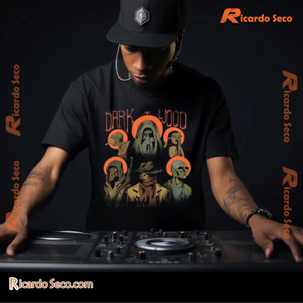 Pyrocynical Store Merch Darkwood Portraits Printed Unisex Tee, Classic Ladies Shirt Pyrocynical Store Merch Darkwood Portraits Printed Unisex Tee, Classic Ladies Shirt