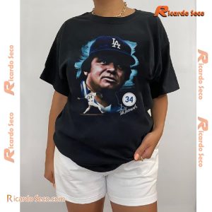 RIP Legend Los Angeles Dodgers Fernando Valenzuela 1960 -2024 Graphic Classic Men Shirt-a Qe0jMbC