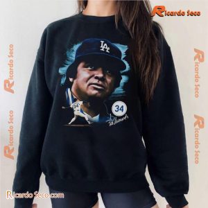 RIP Legend Los Angeles Dodgers Fernando Valenzuela 1960 -2024 Graphic Classic Men Shirt-b teDxyMB