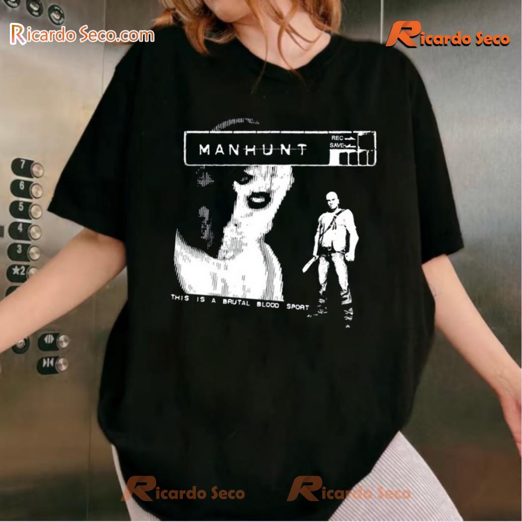 Rockstar Games' Manhunt This Is A Brutal Blood Sport Graphic Classic Men Shirt-a Rockstar Games' Manhunt This Is A Brutal Blood Sport Graphic Classic Men Shirt-a 9UBHyX6