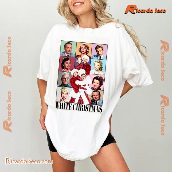 Sisters White Christmas 1954 Movie Eras Tour 90s Graphic Unisex Tee, Classic Men Shirt dSRJjEO