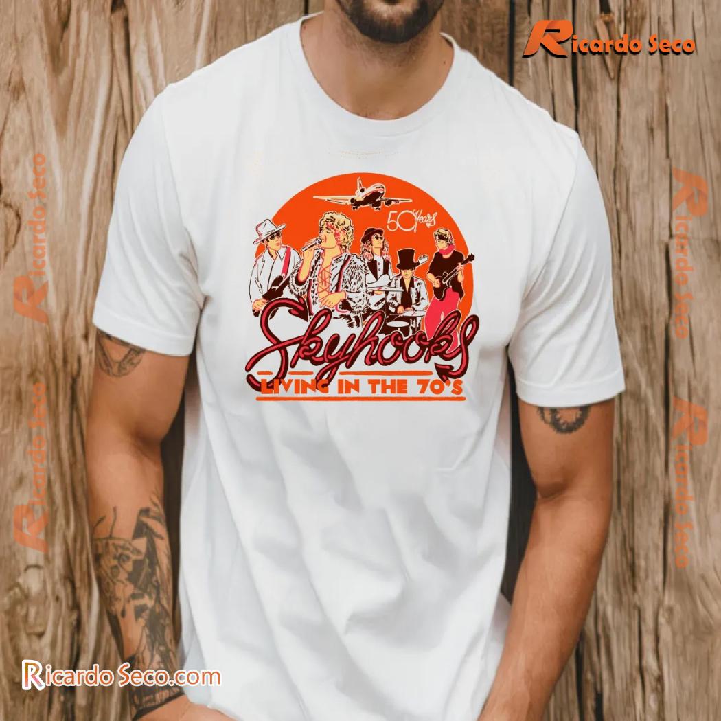 Skyhooks Aus Music 2024 Living In The 70's Unisex Tee, Classic Men Shirt, Hoodie, Long Sleeve a Skyhooks Aus Music 2024 Living In The 70's Unisex Tee, Classic Men Shirt, Hoodie, Long Sleeve a
