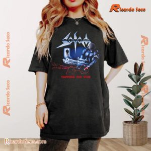 Sodom "Tapping The Vein" Never Again Tapping The Vein Gift For Fan Unisex Shirt, Classic Men Shirt