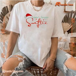 Taylor Swift Santa's Favorite Swiftie Christmas (Taylor's Version) Evermore Unisex T-shirt, Hoodie, Long Sleeve, Sweater-c 40eB9sl