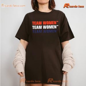 Team Women Team Fearless Graphic Classic Ladies Tee-a sE5KBT1