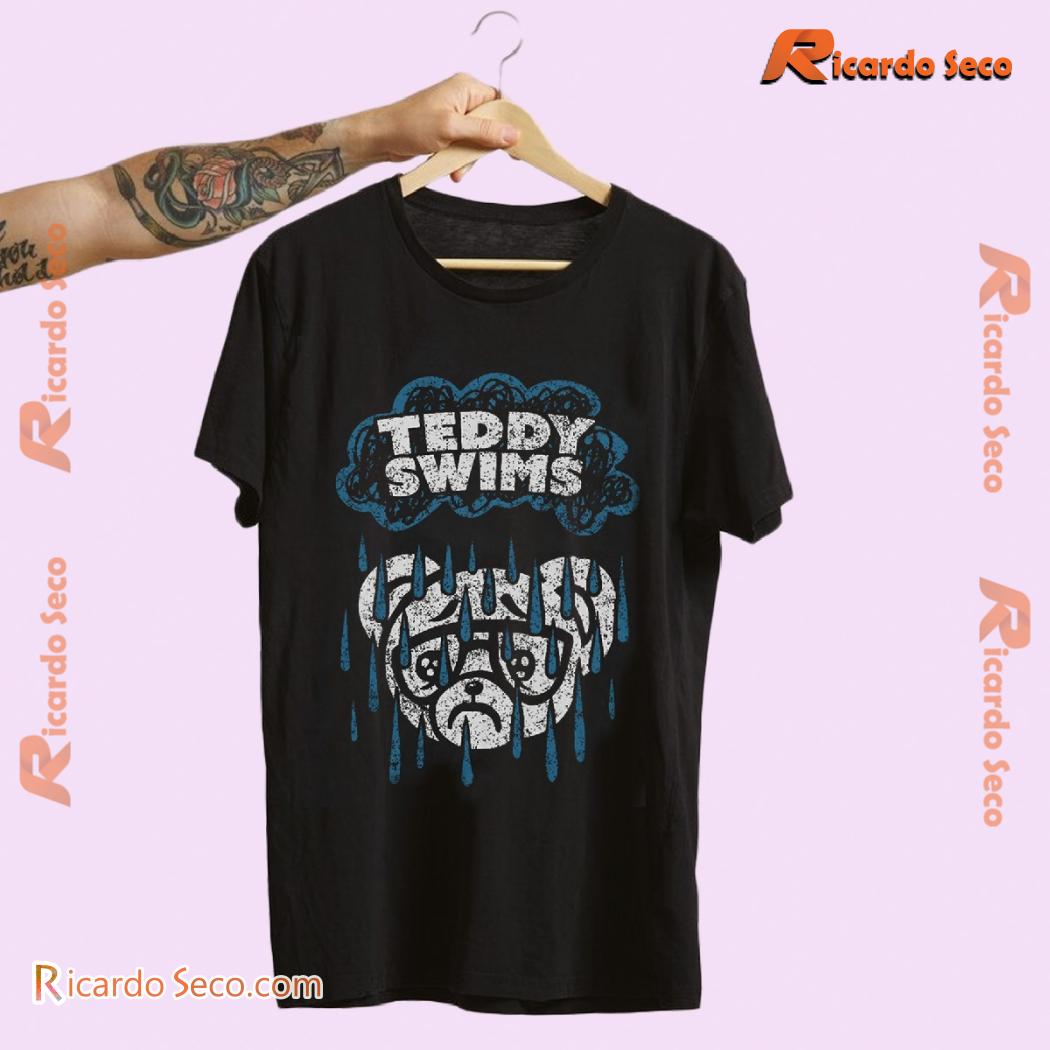 Teddy Swims Rainy Day Teddy Graphic Unisex Tee, Classic Men Shirt Teddy Swims Rainy Day Teddy Graphic Unisex Tee, Classic Men Shirt