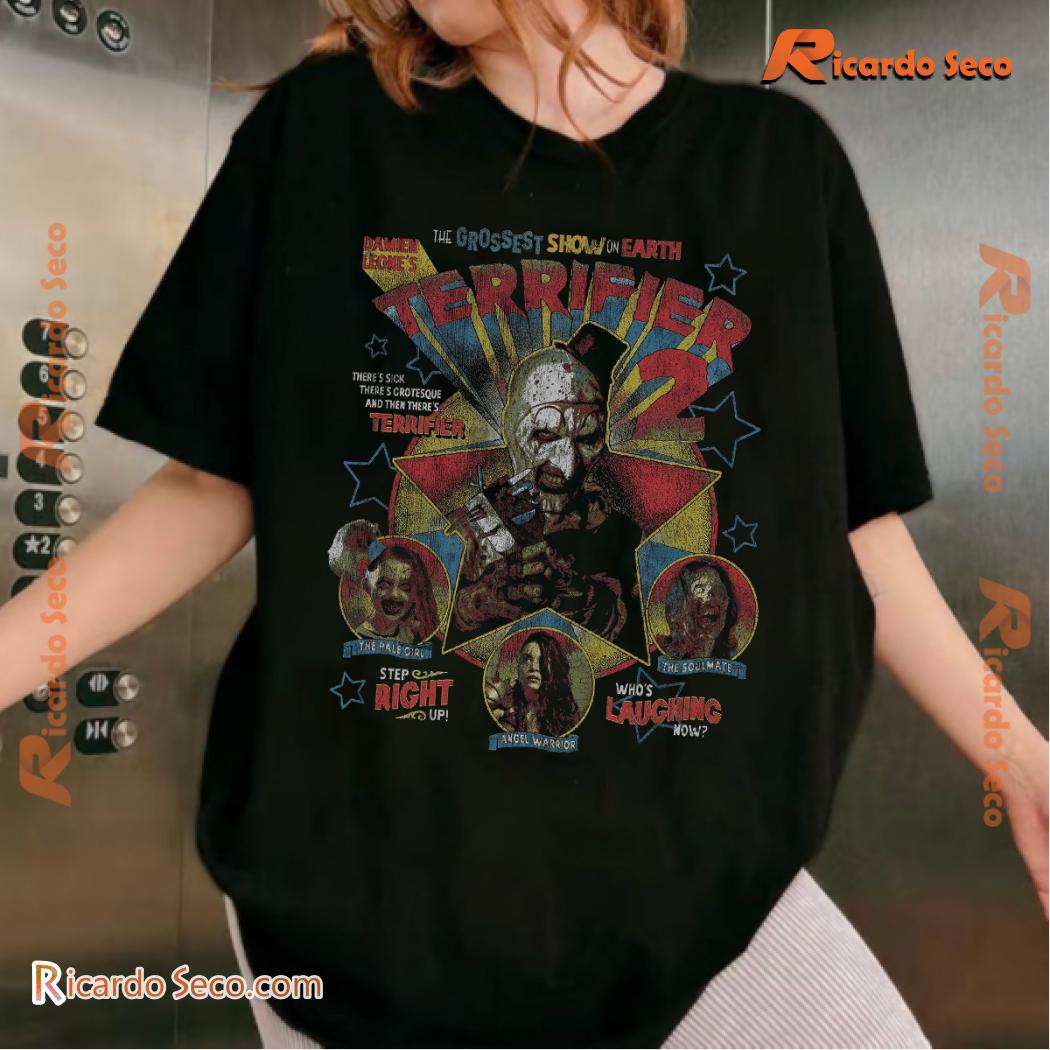 Terrifier 2 The Grossest Show On Earth Unisex T-shirt, Classic Men Shirt a Terrifier 2 The Grossest Show On Earth Unisex T-shirt, Classic Men Shirt a