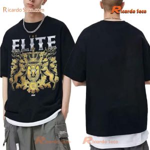 The Elite Coat Of Arms Wrestling Tee, Classic Men Shirt a