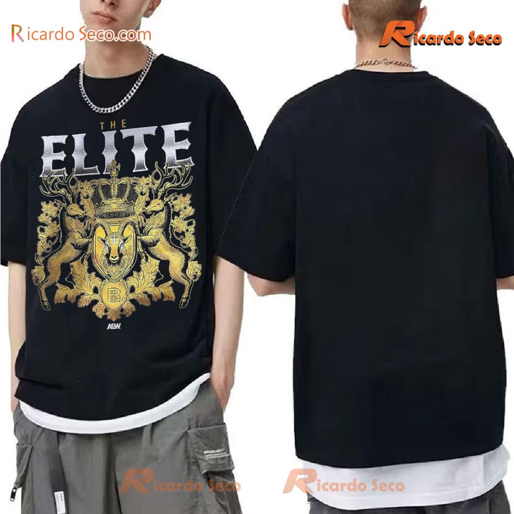 The Elite Coat Of Arms Wrestling Tee, Classic Men Shirt a The Elite Coat Of Arms Wrestling Tee, Classic Men Shirt a