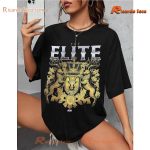 The Elite Coat Of Arms Wrestling Tee, Classic Men Shirt b