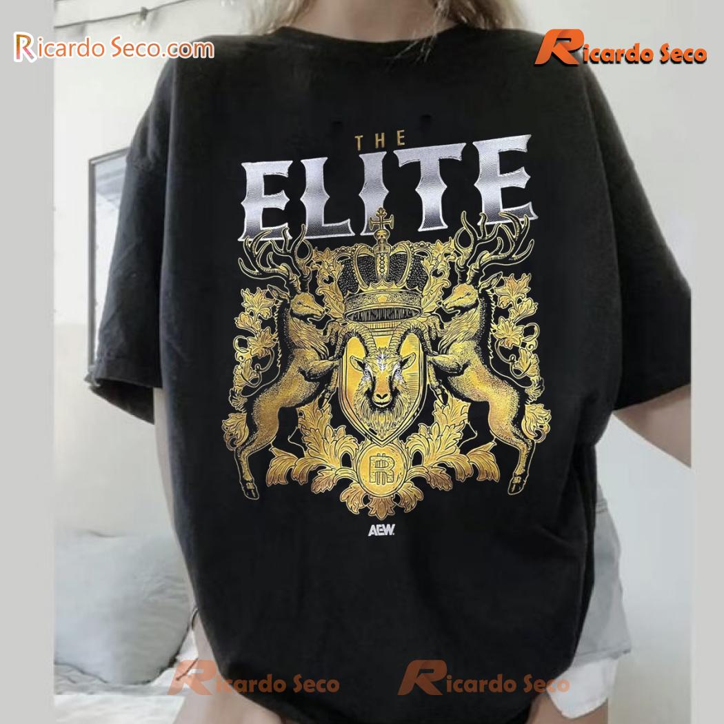 The Elite Coat Of Arms Wrestling Tee, Classic Men Shirt The Elite Coat Of Arms Wrestling Tee, Classic Men Shirt