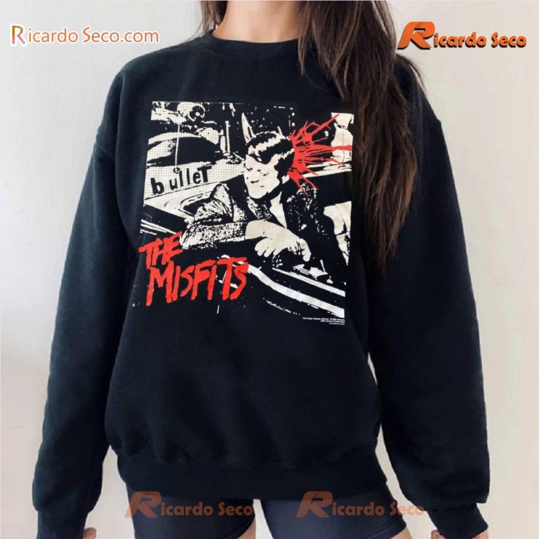 The Misfits Bullet Better Dead On Red Unisex Sweatshirt, Classic Men Shirt-b Ezn2Y0P