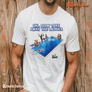 The Sims Ok Now Take The Ladder Pool Gift For Fan Graphic Unisex T-shirt, Classic Men Shirt b