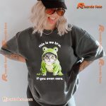 This Is Me Btw If You Even Care Cat Printed Classic Men Shirt