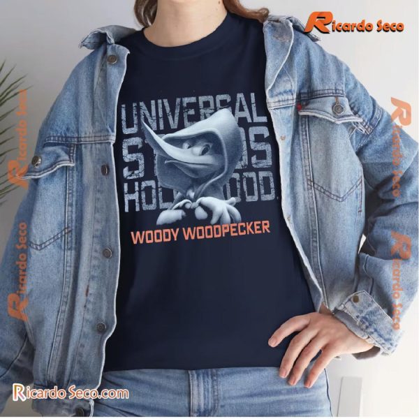 Universal Studios Hollywood Woody Woodpecker Gift For Fan Graphic Unisex T-shirt faHmyxL