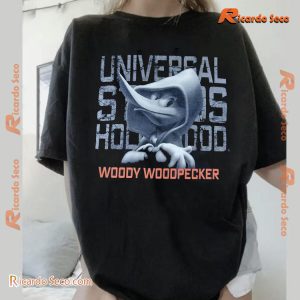 Universal Studios Hollywood Woody Woodpecker Gift For Fan Graphic Unisex T-shirt-a GF74PpY