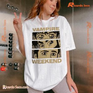 Vampire Weekend Anime Eyes Gift For Fan Graphic Classic Men Shirt-c ogSfAU9