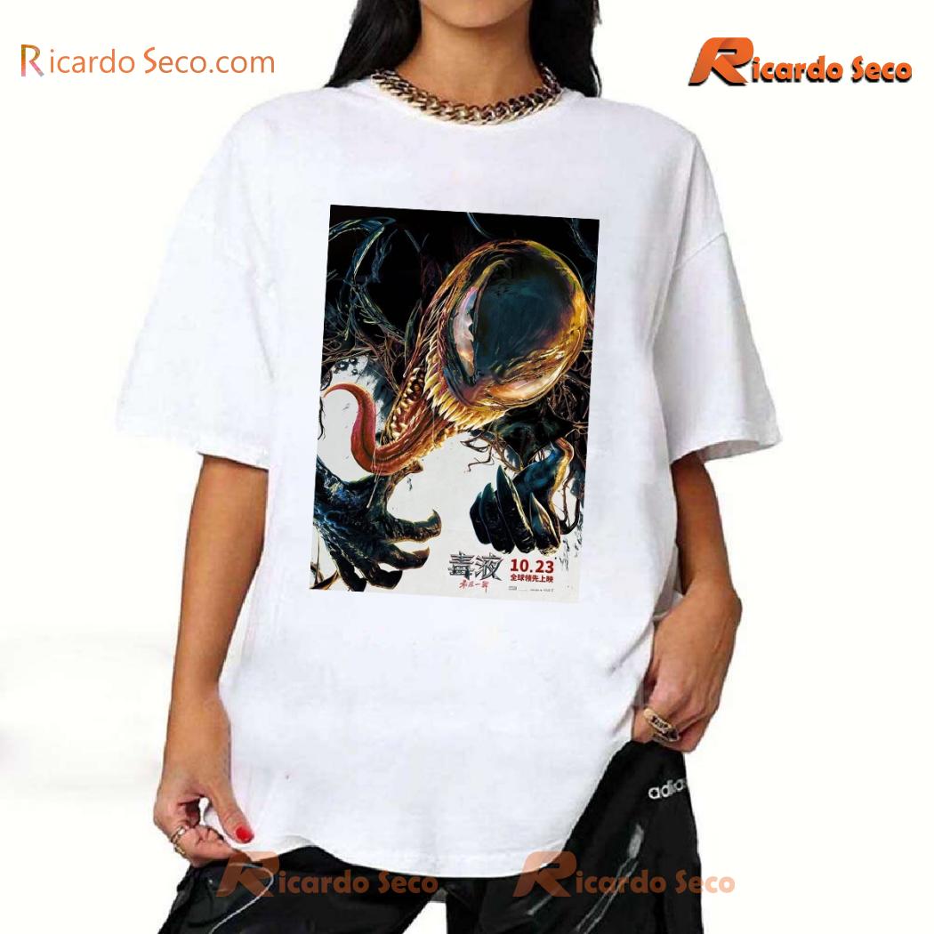 Venom The Last Dance Poster Graphic Unisex T-shirt, Classic Men Shirt a