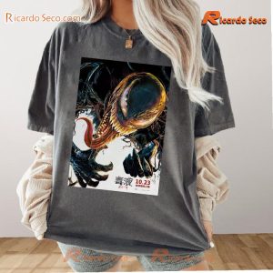 Venom The Last Dance Poster Graphic Unisex T-shirt, Classic Men Shirt b