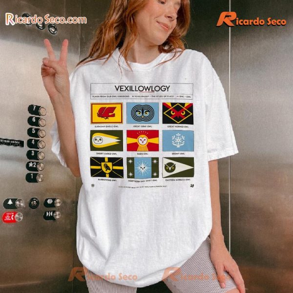Vexillology Flags From Our Owl Kingdoms Graphic Unisex Shirt, Hoodie, Long Sleeve, Sweater b