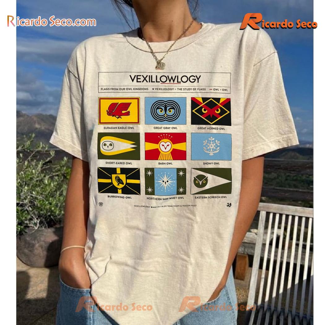 Vexillology Flags From Our Owl Kingdoms Graphic Unisex Shirt, Hoodie, Long Sleeve, Sweater Vexillology Flags From Our Owl Kingdoms Graphic Unisex Shirt, Hoodie, Long Sleeve, Sweater