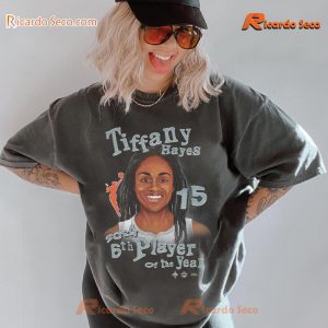 WNBA Las Vegas Aces Tiffany Hayes 6th Player Of The Year 2024 Graphic Classic Men Shirt