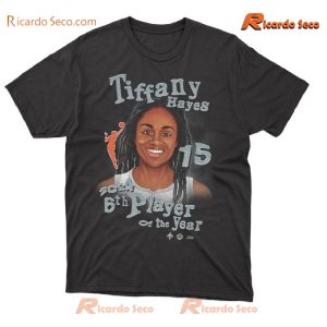 WNBA Las Vegas Aces Tiffany Hayes 6th Player Of The Year 2024 Graphic Classic Men Shirt a