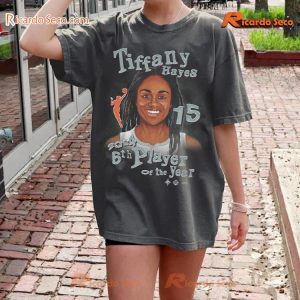 WNBA Las Vegas Aces Tiffany Hayes 6th Player Of The Year 2024 Graphic Classic Men Shirt b