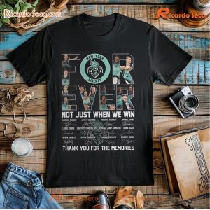 WNBA New York Liberty Forever Not Just When We Win Thank You For The Memories Signature Graphic Classic Men Shirt-b WE5q3ZQ