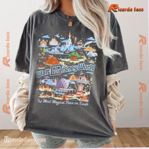 Walt Disney World “ Concert Tour” Graphic Unisex Shirt, Classic Men Shirt