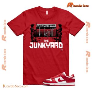 Welcome To The Junkyard Vintage Graphic Unisex T-shirt, Hoodie, Long Sleeve-b Ekq3TpY