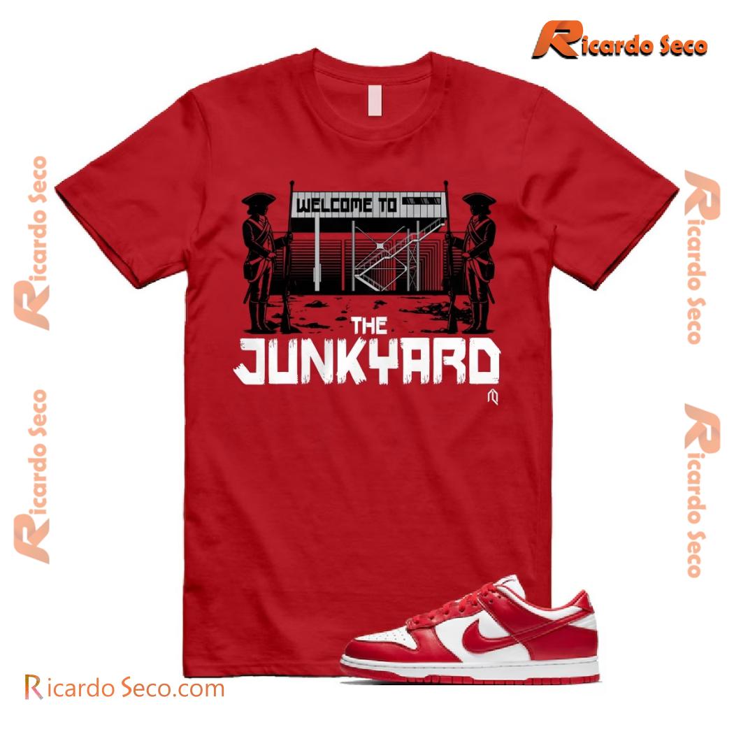 Welcome To The Junkyard Vintage Graphic Unisex T-shirt, Hoodie, Long Sleeve-b Welcome To The Junkyard Vintage Graphic Unisex T-shirt, Hoodie, Long Sleeve-b Ekq3TpY