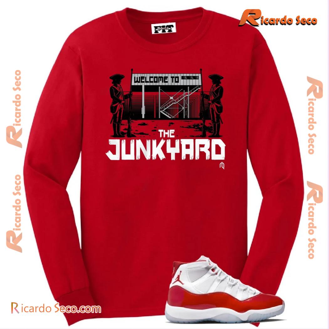 Welcome To The Junkyard Vintage Graphic Unisex T-shirt, Hoodie, Long Sleeve Welcome To The Junkyard Vintage Graphic Unisex T-shirt, Hoodie, Long Sleeve rLqypvj