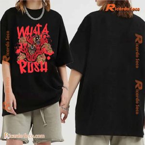 What A Rush Road Warrior Animal Wwe Hall Of Famers Wwe Raw 2024 Graphic Unisex Shirt, Classic Men Shirt a