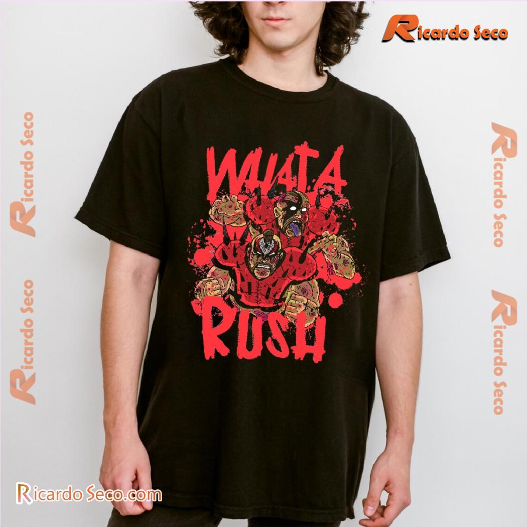 What A Rush Road Warrior Animal Wwe Hall Of Famers Wwe Raw 2024 Graphic Unisex Shirt, Classic Men Shirt What A Rush Road Warrior Animal Wwe Hall Of Famers Wwe Raw 2024 Graphic Unisex Shirt, Classic Men Shirt