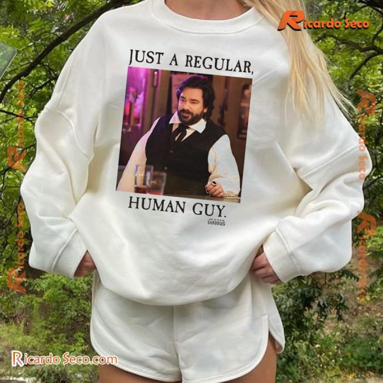 What We Do In The Shadows Regular Human Guy Graphic Unisex Long Sleeve-b vsqj6zm